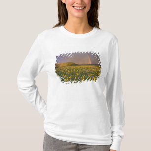 Spectacular wildflower meadow at sunrise in the 2 T-Shirt