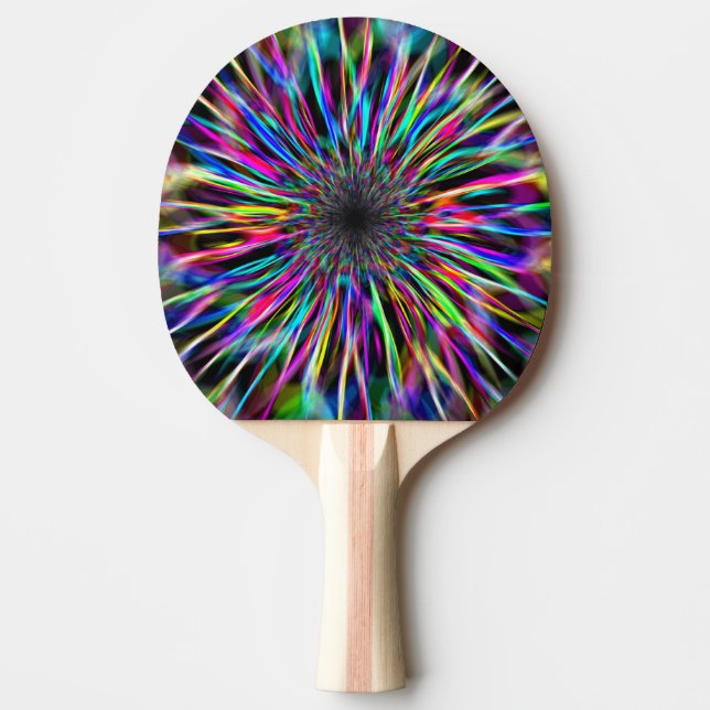 Spectral Diamond zoom 2 Ping Pong Paddle (Front)