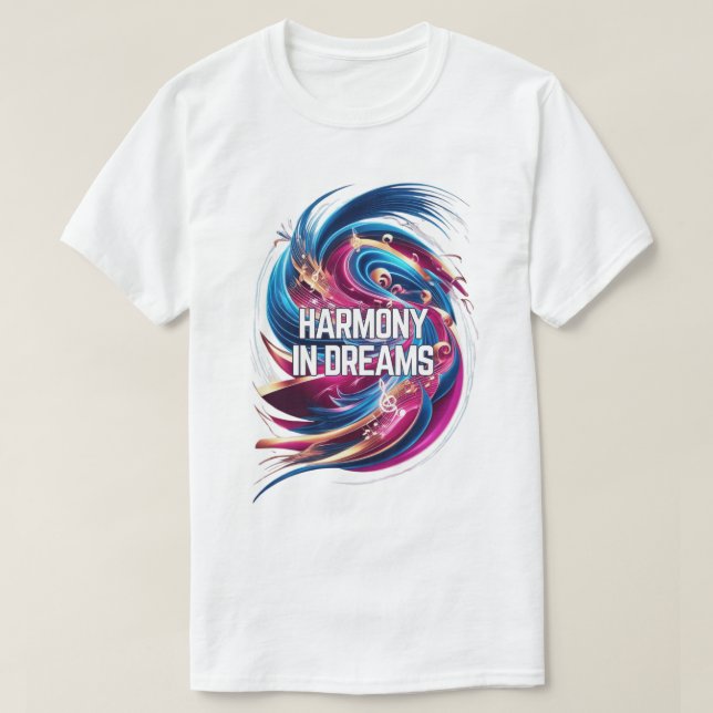 Spectral Symphony - Harmony in dreams T-Shirt (Design Front)
