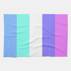 spectrasexual pride flag tea towel