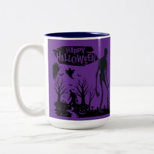Spectre's Harvest Festival royal purple Two-Tone Coffee Mug