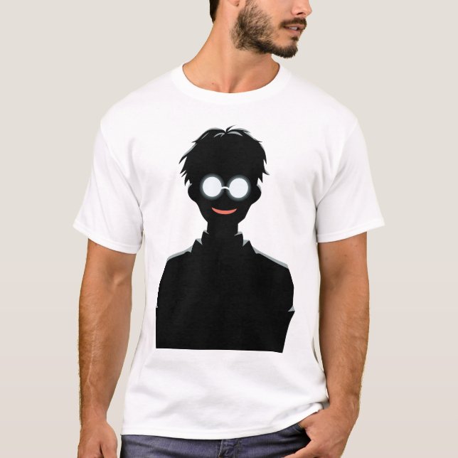 Spectres of Mirth (Anime Silhouette) T-Shirt (Front)