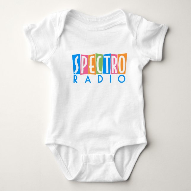 Spectro Radio Baby Baby Bodysuit (Front)