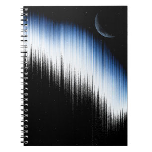 Spectrum And Moon Notebook