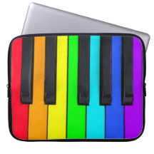 Spectrum Colours Piano Keyboard