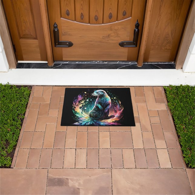 Spectrum Edge: The Otters Glow Doormat (Outdoor)