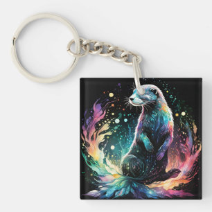 Spectrum Edge: The Otters Glow Key Ring