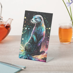 Spectrum Edge: The Otters Glow Pedestal Sign