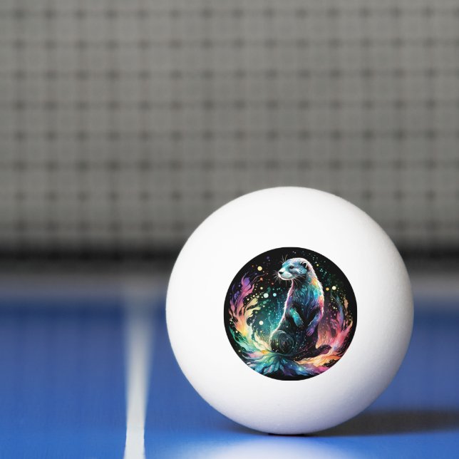 Spectrum Edge: The Otters Glow Ping Pong Ball (Net)