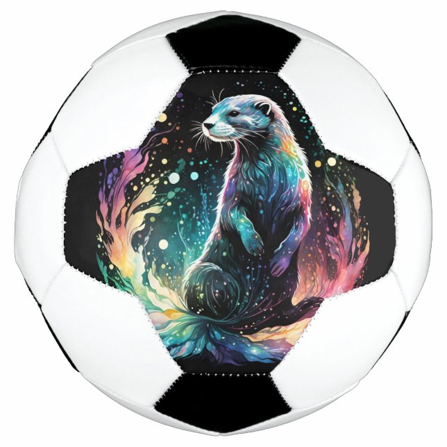 Spectrum Edge: The Otters Glow Soccer Ball (Front)