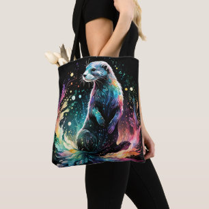 Spectrum Edge: The Otters Glow Tote Bag