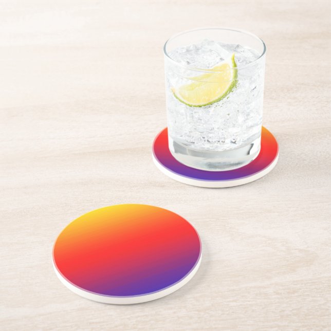 Spectrum of Horizontal Colours -1 Coaster (Side)