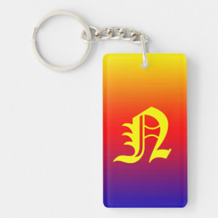Spectrum of Horizontal Colours -1 Key Ring