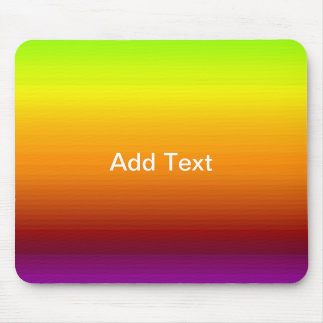 Spectrum of Horizontal Colours -3 Mouse Pad (Front)