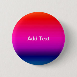 Spectrum of Horizontal Colours - 4 6 Cm Round Badge