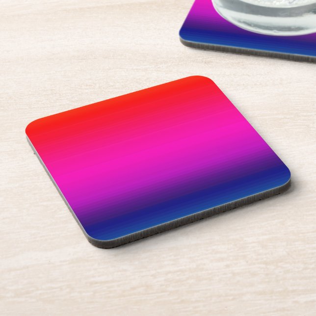 Spectrum of Horizontal Colours - 4 Coaster (Left Side)