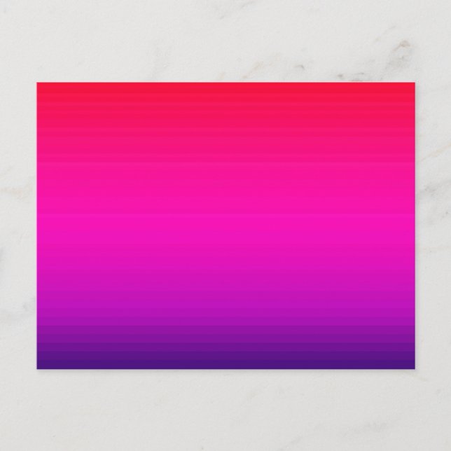 Spectrum of Horizontal Colours - 4 Postcard (Front)