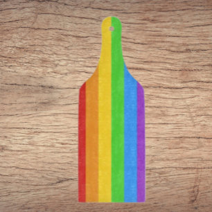 Spectrum of Pride Glass Cutting Board