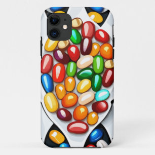 Spectrum of Sweetness: Jelly Beans in Technicolor  Case-Mate iPhone Case