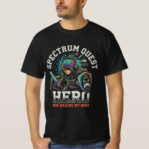Spectrum Quest Hero: Neurodivergent RPG Pride Shir T-Shirt