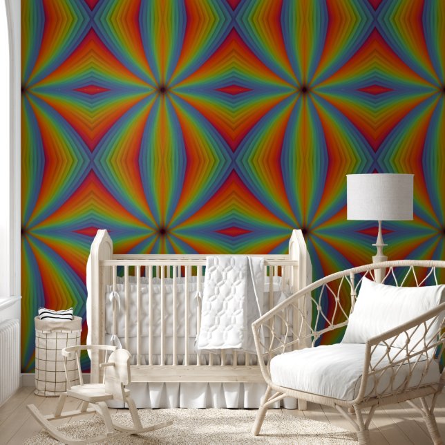 Spectrum Spin – Radiant Chromatic Spiral Wallpaper (Kids)