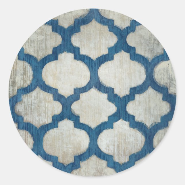 Spectrum Symmetry II Classic Round Sticker (Front)