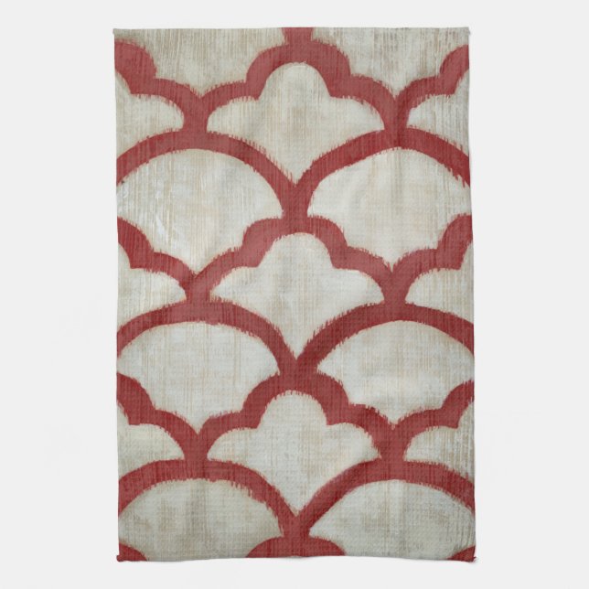 Spectrum Symmetry VII Tea Towel (Vertical)