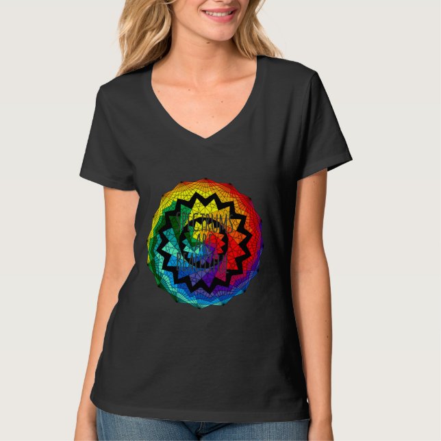 Spectrums Are Beautiful Autism Awareness T-Shirt (Front)