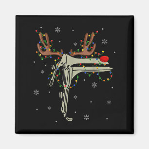 Speculum Reindeer Xmas Light Medical Ob Gyn Nurse Magnet