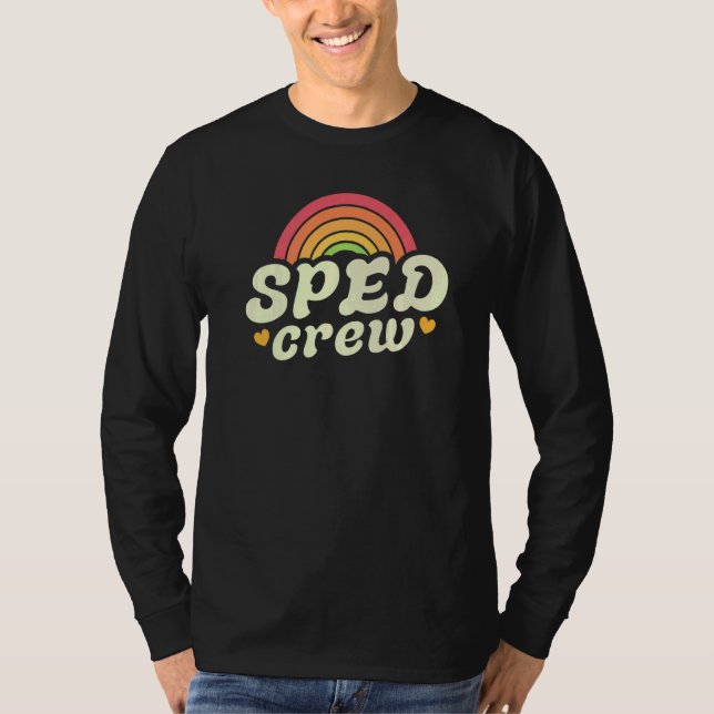 SPED Crew Special Education Teacher Speducator Wom T-Shirt (Front)