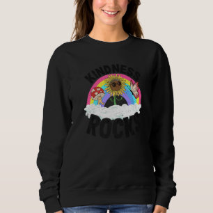 Sped Teacher Anti Bullying Hippie Rainbow Kindness Sweatshirt