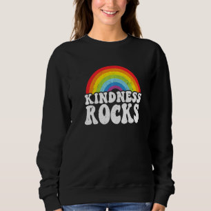 Sped Teacher Anti Bullying Hippie Rainbow Kindness Sweatshirt