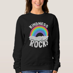 Sped Teacher Anti Bullying Hippie Rainbow Kindness Sweatshirt