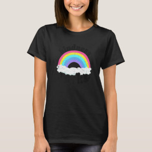 Sped Teacher Anti Bullying Hippie Rainbow Kindness T-Shirt