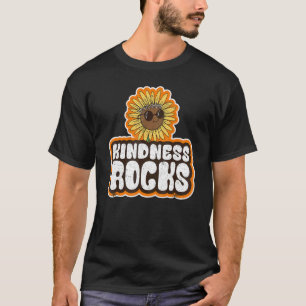 Sped Teacher Anti Bullying Hippie Sunflower Kindne T-Shirt