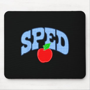 Sped teacher back to school happy first day of mouse pad