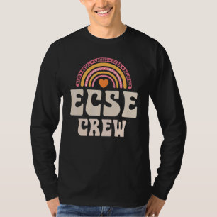 SPED Teacher ECSE Crew Early Childhood Special Edu T-Shirt