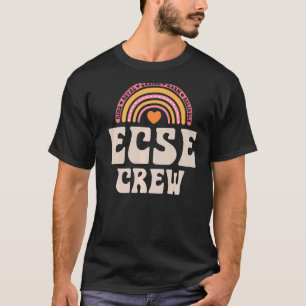 SPED Teacher ECSE Crew Early Childhood Special Edu T-Shirt
