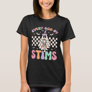 Sped Teacher Halloween Everybody Stims Special Edu T-Shirt