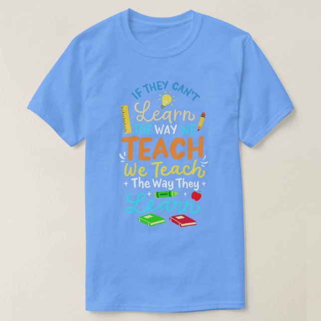 SPED Teacher Sped Educator Special Education T-Shirt (Design Front)