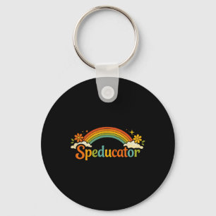 Speducator Quote Funny Special Education Teacher R Key Ring