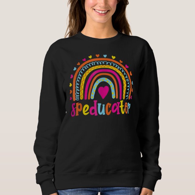 Speducator Special Education Teacher Sped Ed 1 Sweatshirt (Front)
