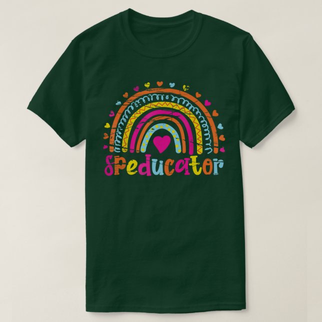 Speducator Special Education Teacher Sped Ed  T-Shirt (Design Front)