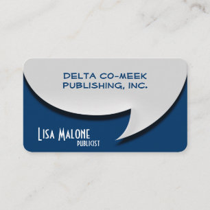 Speech Bubble Card [3d]