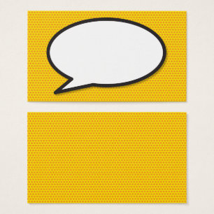 Speech Bubble Fun Retro Comic Book