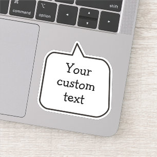 Speech Bubble Sticker