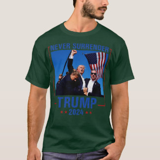 Speech Fist in the Air Pennsylvania Never Surrende T-Shirt