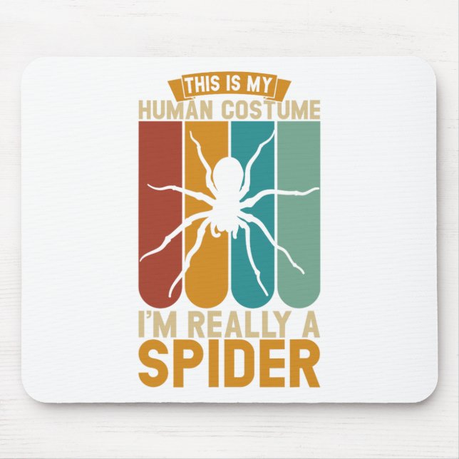 Speech Language Pathologist Ghost Halloween  Mouse Pad (Front)