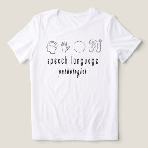 Speech Language Pathologist Shirt, Speech Therapis Tri-Blend Shirt