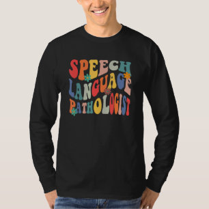 Speech Language Pathologist SLP Speech Therapy Pat T-Shirt